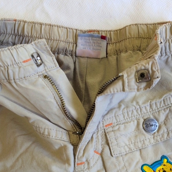 disney winnie the pooh lined cargo track pants size 80 12-18 months baby - Picture 6 of 10